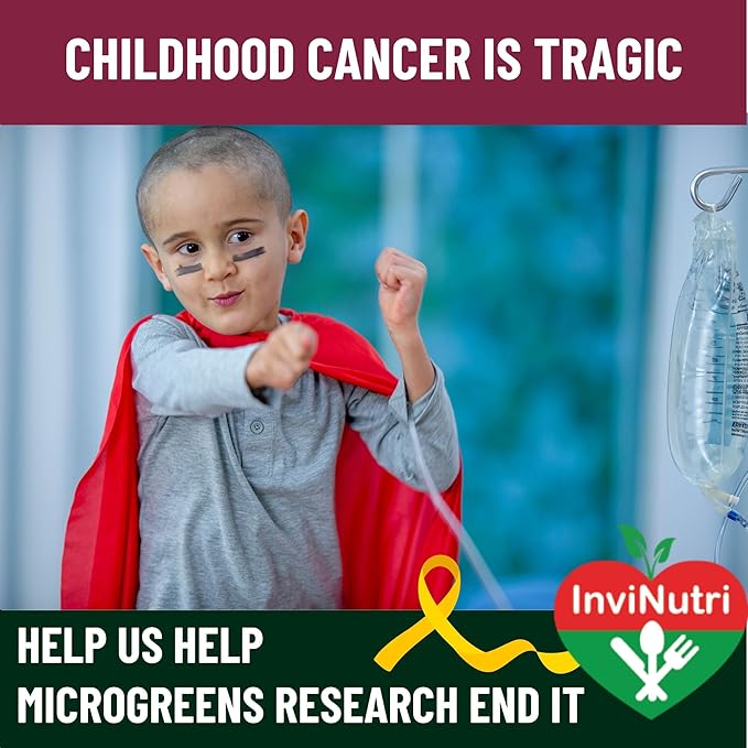 InviNutri Powder for Extreme PICKY Eaters ARFID ASD. Transform Any Food into Superfood with Organic Nutrition Boost, Invisibly Effortlessly Instantly! 40x Nutrient-Rich 30mg Sulforaphane 72 serv.