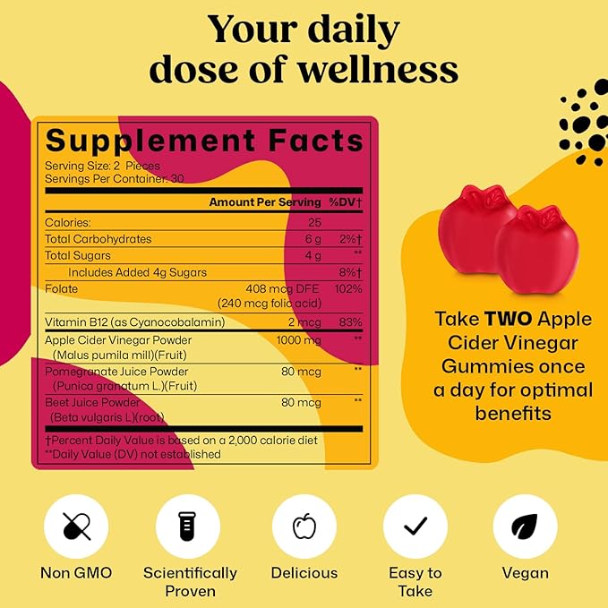 ColonBroom Psyllium Husk Powder (Strawberry, 50 Servings) + Apple Cider Vinegar Gummies for Women – Supports Body Composition, Boost Metabolism & Improves Digestive Wellness (60 Count)