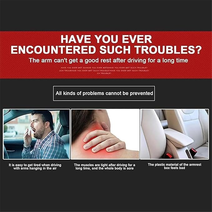 Car Center Console Cushion Pad for Hyundai Elantra 2017-2020, Leather Armrest Box Pad Armrest Cover Arm Rest Cover Pad with 2 Storage Bags Waterproof for Most Vehicles Vehicles SUVs, D/Grey