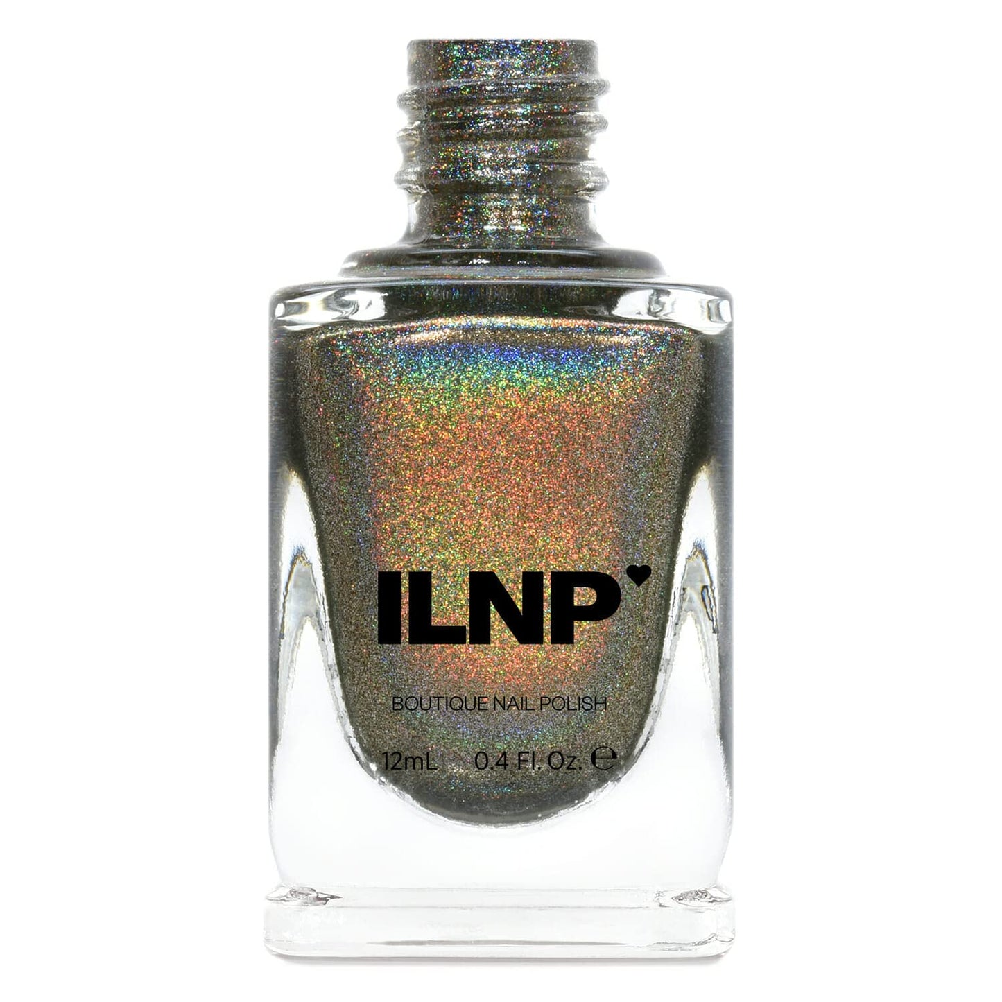 Ilnp Treehouse - Rich Army Green Ultra Holographic Nail Polish