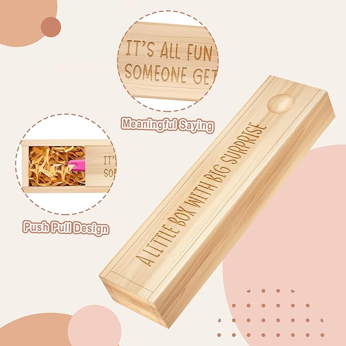 Pregnancy Announcement for Grandparent Husband, Pregnancy Test Keepsake Box, Baby Announcement Reveal Gifts Ideas for Husband Grandparents Dad Aunt and Uncle