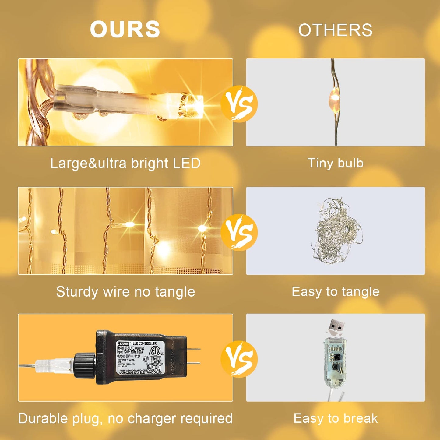 JMEXSUSS 300 LED Remote Control Christmas Curtain Lights, Plug in Fairy Curtain Lights Outdoor, Window Wall Hanging Curtain String Lights for Bedroom Backdrop Wedding Party Indoor Decor, Warm White