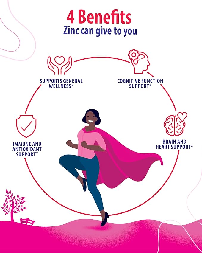 Zinc Gummies for Adults & Zinc Gummies for Kids. Zinc Chewable Gummy for Immune Support - Powerful Natural Antioxidant Non-GMO Supplement for Children Men Woman Adults