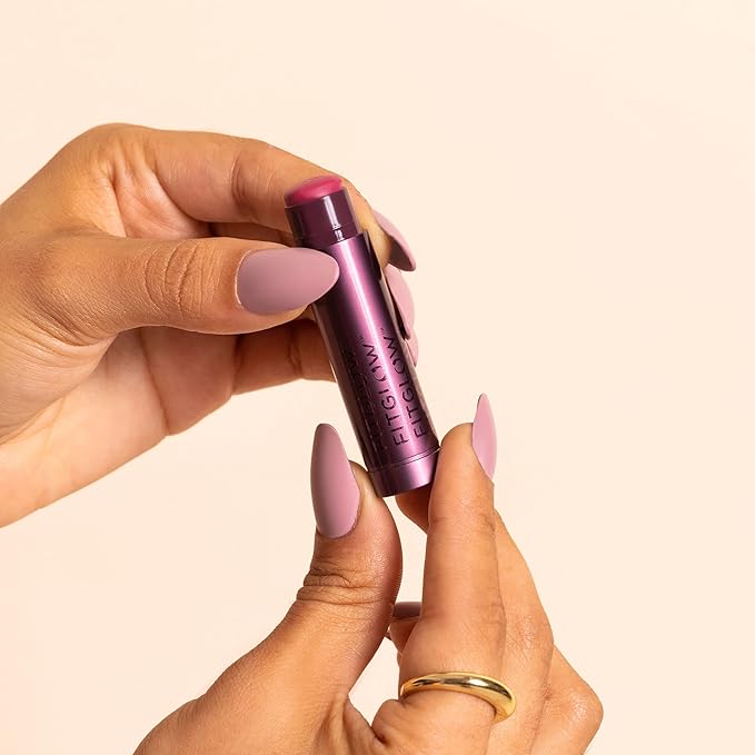 Fitglow Beauty - Cloud Collagen Lipstick Matte Balm | Vegan, Woman-Owned Clean Beauty (Beet, 0.14 oz | 4 g)