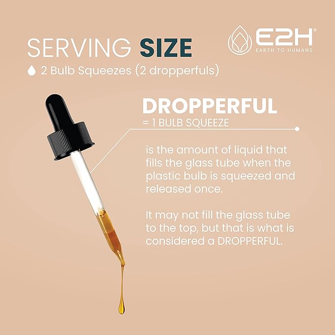 E2H Reishi Mushroom Extract - All-Natural Energy, Vitality and General Wellness Support from Advanced Mushroom Supplement - Reishi Mushrooms Supplement - Non-GMO, Vegan (2 Bottles)