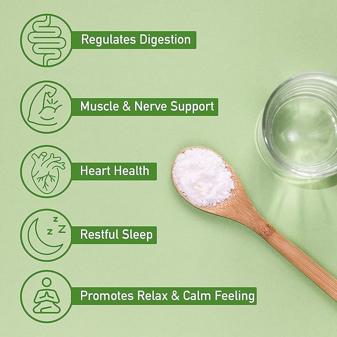 Natural Magnesium Chloride Powder, Oral Supplement, Crystal Powder, Magnesium Supplement, Food Grade300g(10.58oz)/Bottle