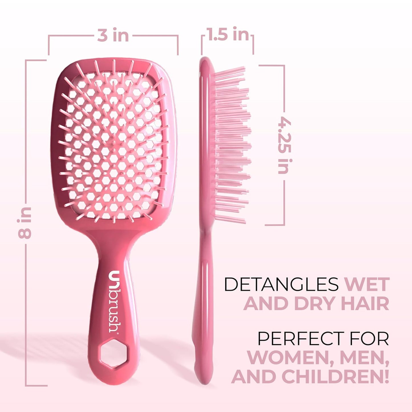 FHI Heat UNbrush Detangling Brush | Pain-Free for Wet & Dry Hair Types