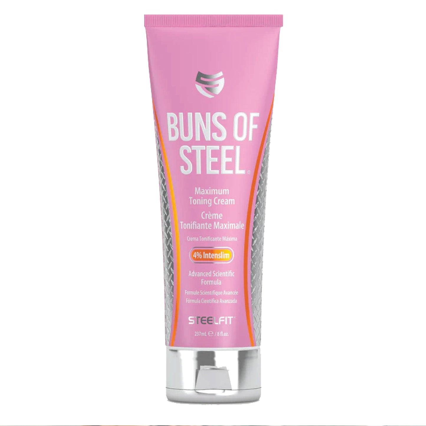 Steelfit Buns Of Steel - Heat-Activated Maximum Definition Cream For Tight & Toned Glutes - Firming Body Lotion For Pre & Post W