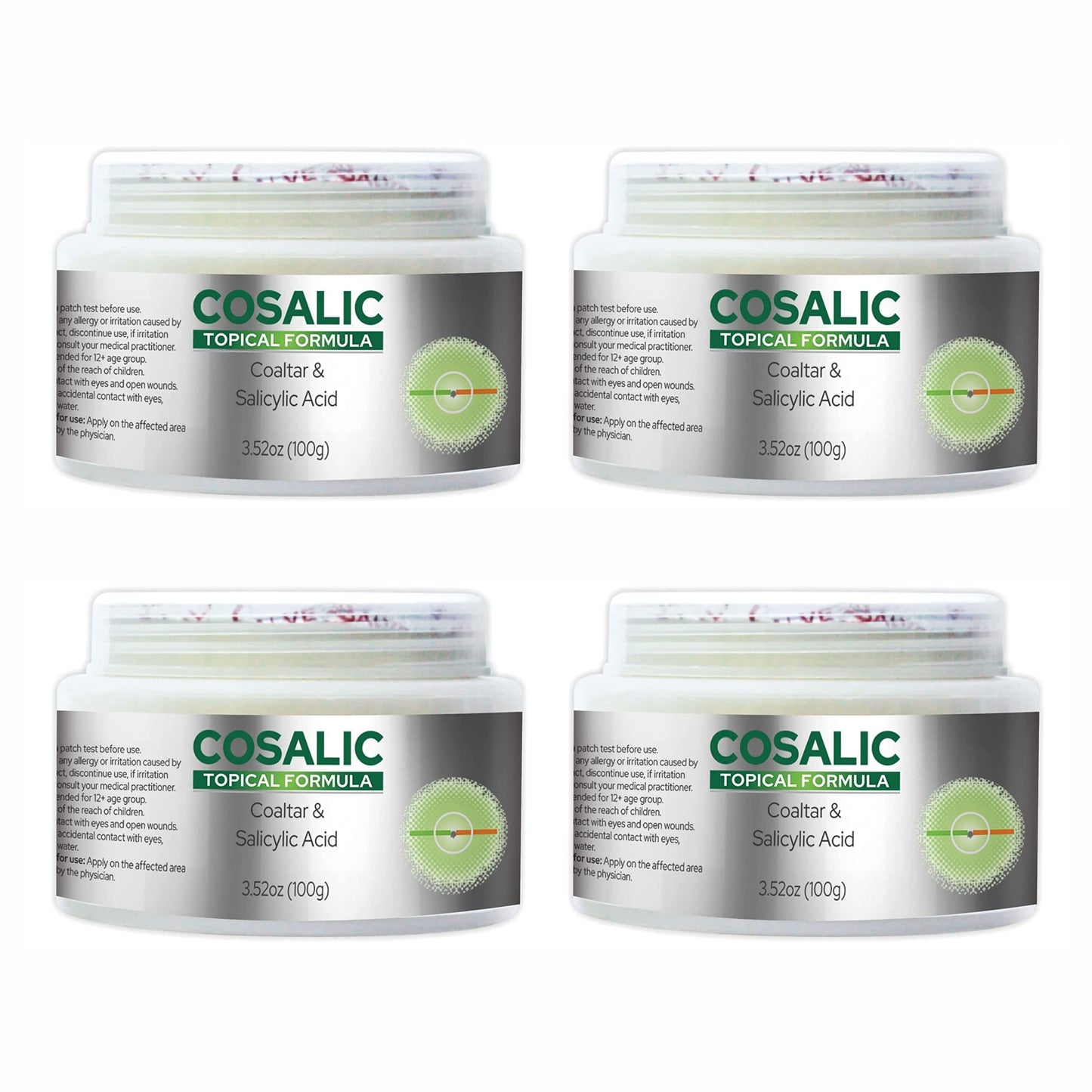 Salve Psoriasis Coal Tar Salicylic Acid 100Gm(Pack Of 4)