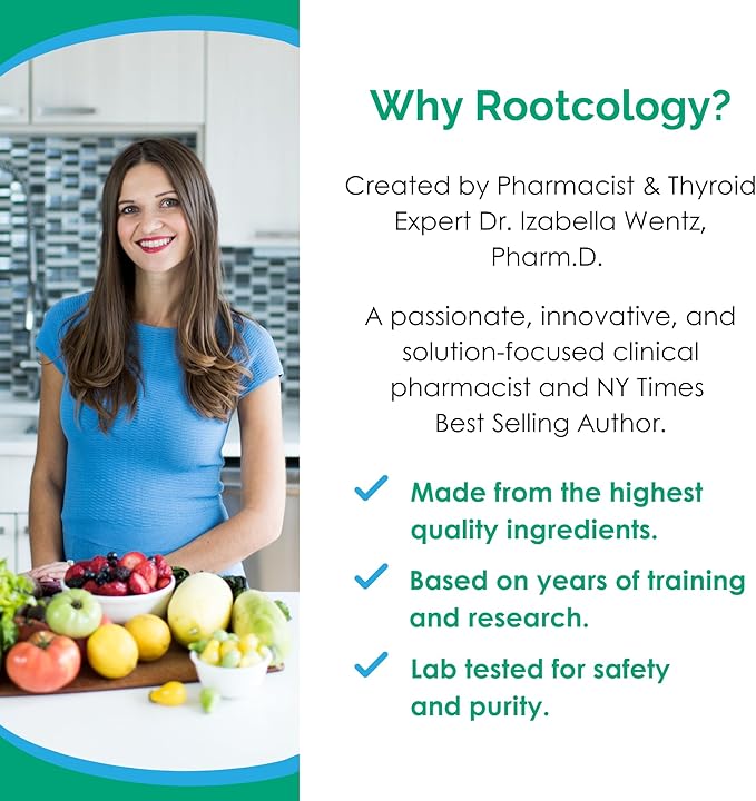 Rootcology by Dr. Izabella Wentz | Oil of Oregano | Bioactive Oregano Softgels to Support A Balanced Gut | Antioxidant Protection for Intestinal Health | 60 Softgels