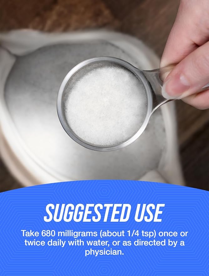 BulkSupplements.com Magnesium D-Aspartate Powder - Magnesium Supplement, High Absorption Magnesium - Gluten Free, 680mg (49mg of Magnesium) per Serving, 250g (8.8 oz) (Pack of 1)