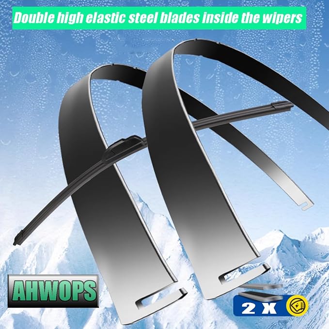 OEM All Season Wiper Blades for Ford Escape 2019-2013,Ford Edge 2023-2015 Wiper Blade, Genuine Replacement (28 inch + 28 inch Wiper Blades) For My Car