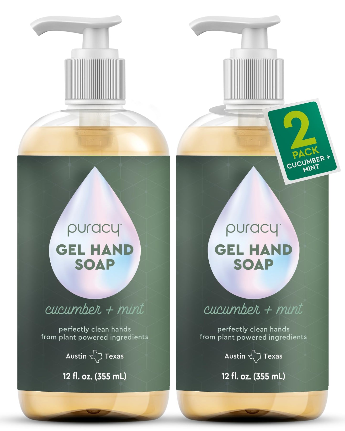 Puracy Organic Hand Soap, For The Professional Hand Washers We'Ve All Become, Moisturizing Natural Gel Hand Wash Soap, Liquid Ha