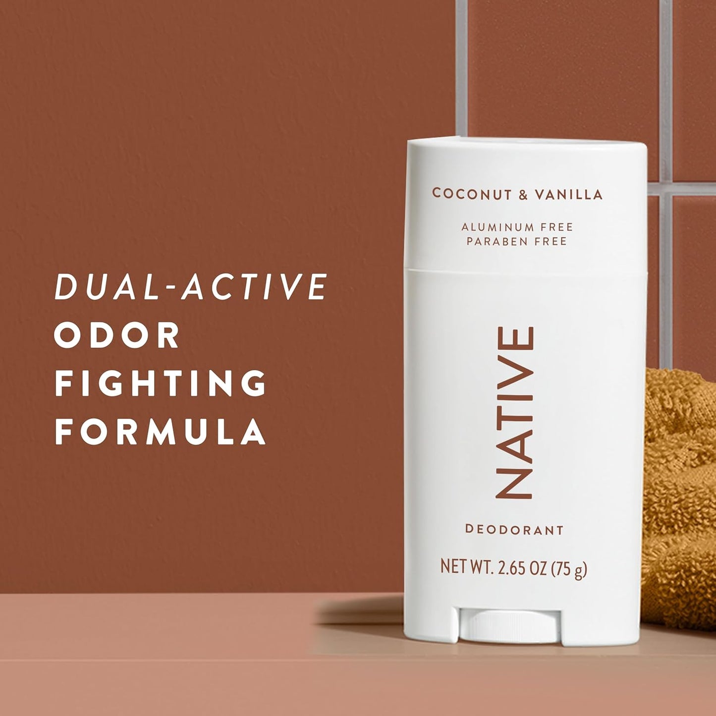 Native Deodorant | 72-Hour Odor Control | Aluminum-Free, Coconut & Vanilla