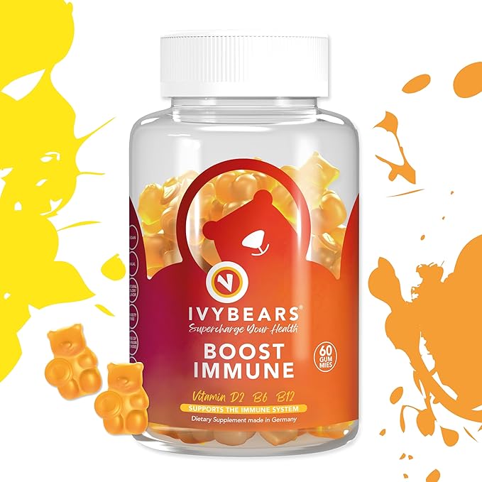 Men’s Hair Vitamins and Boost Immune Gummies - 60 Count