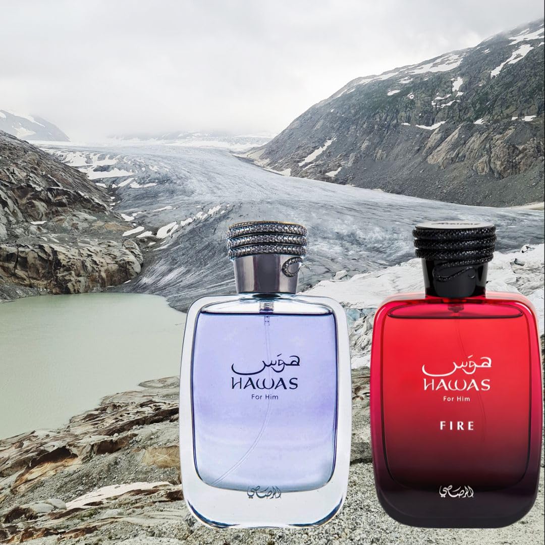 RASASI Hawas For Men | 100ML Long-Lasting Arabian Eau De Parfum - Bold Fragrance
