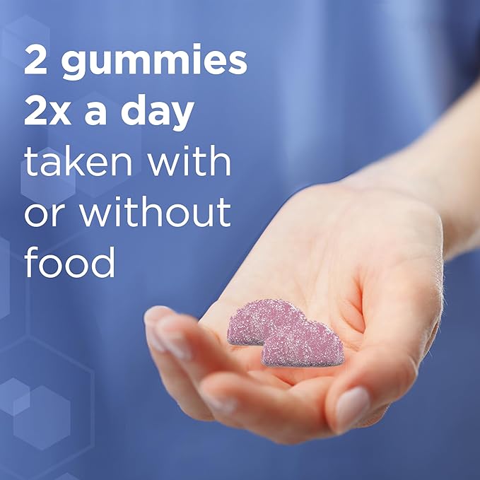 CITRACAL Calcium Supplement Gummies, Chewable Calcium with Vitamin D3, Supports Bone Health, Calcium Chews for Ages 12+, Natural Raspberry Flavor, 60 Count (Pack of 2)