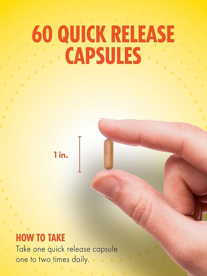 Sundance Turmeric Curcumin Complex 1000mg | 60 Capsules | with BioPerine | Non-GMO and Gluten Free Supplement