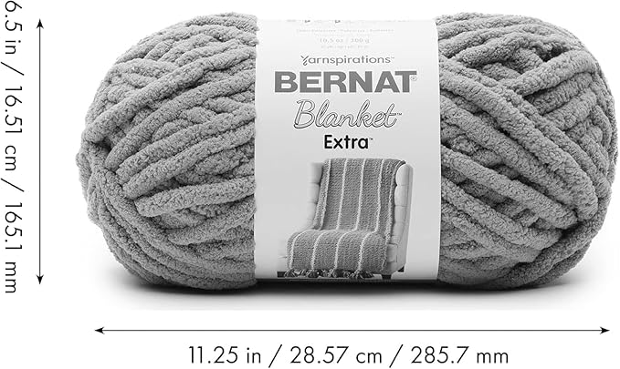 Bernat VELVETEAL Blanket Extra, 1 Pack