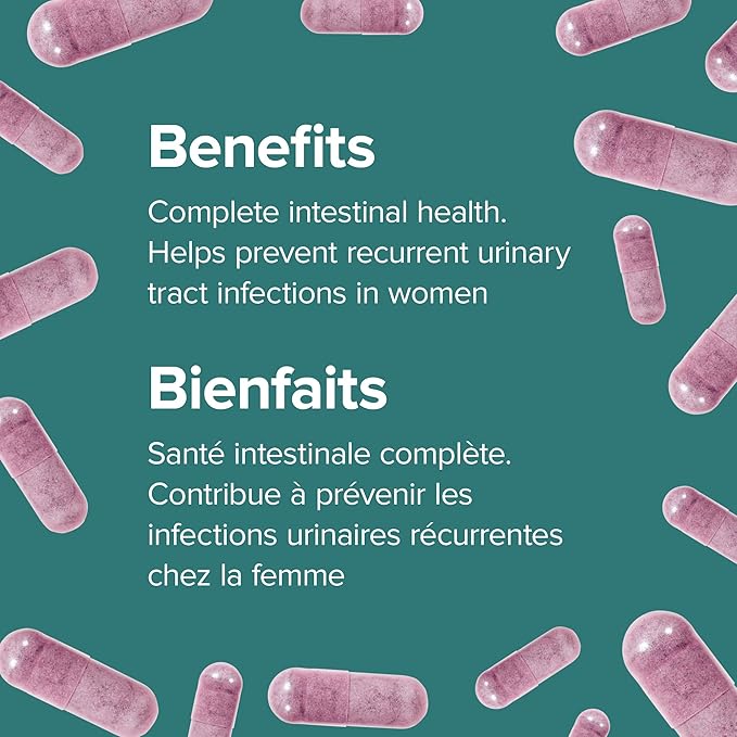 Webber Naturals Women's Multi Probiotic with Cranberry, 45 capsules