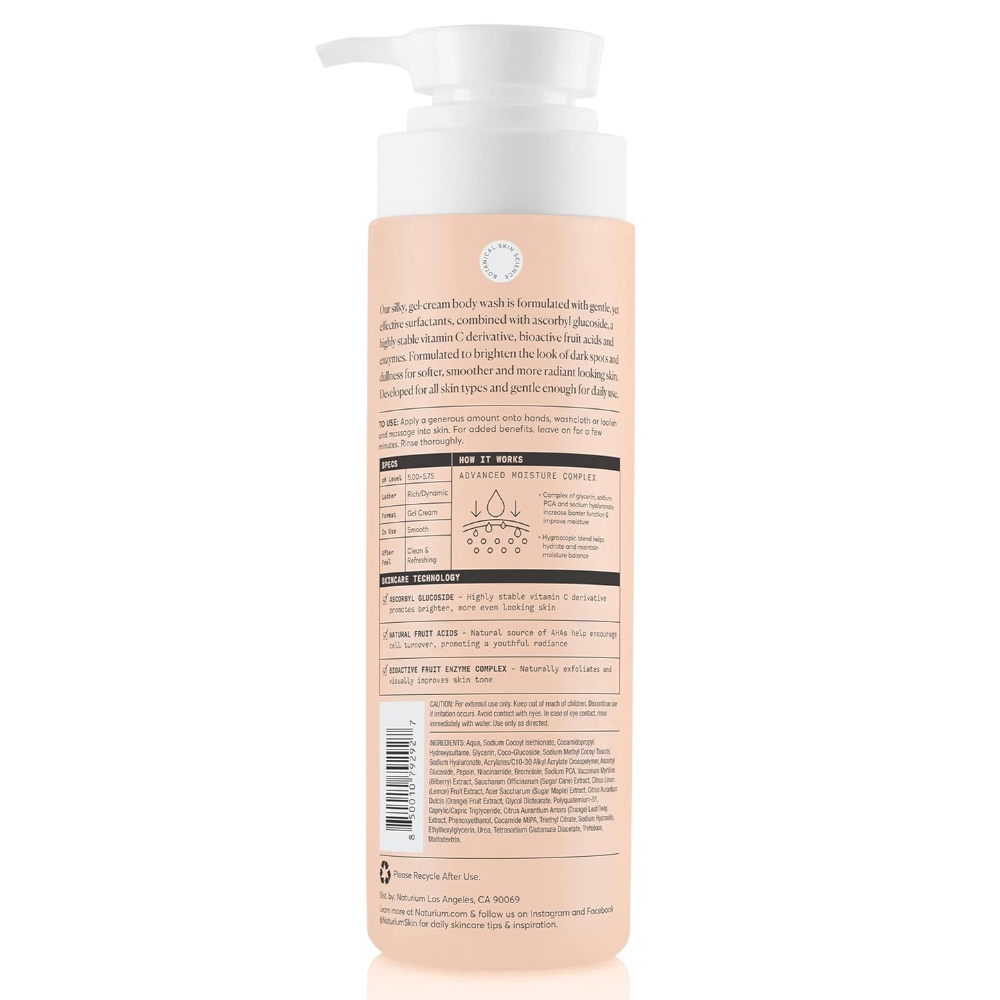 Salicylic Acid Body Wash – Gentle & Smoothing Cleanser | 16.9 Oz