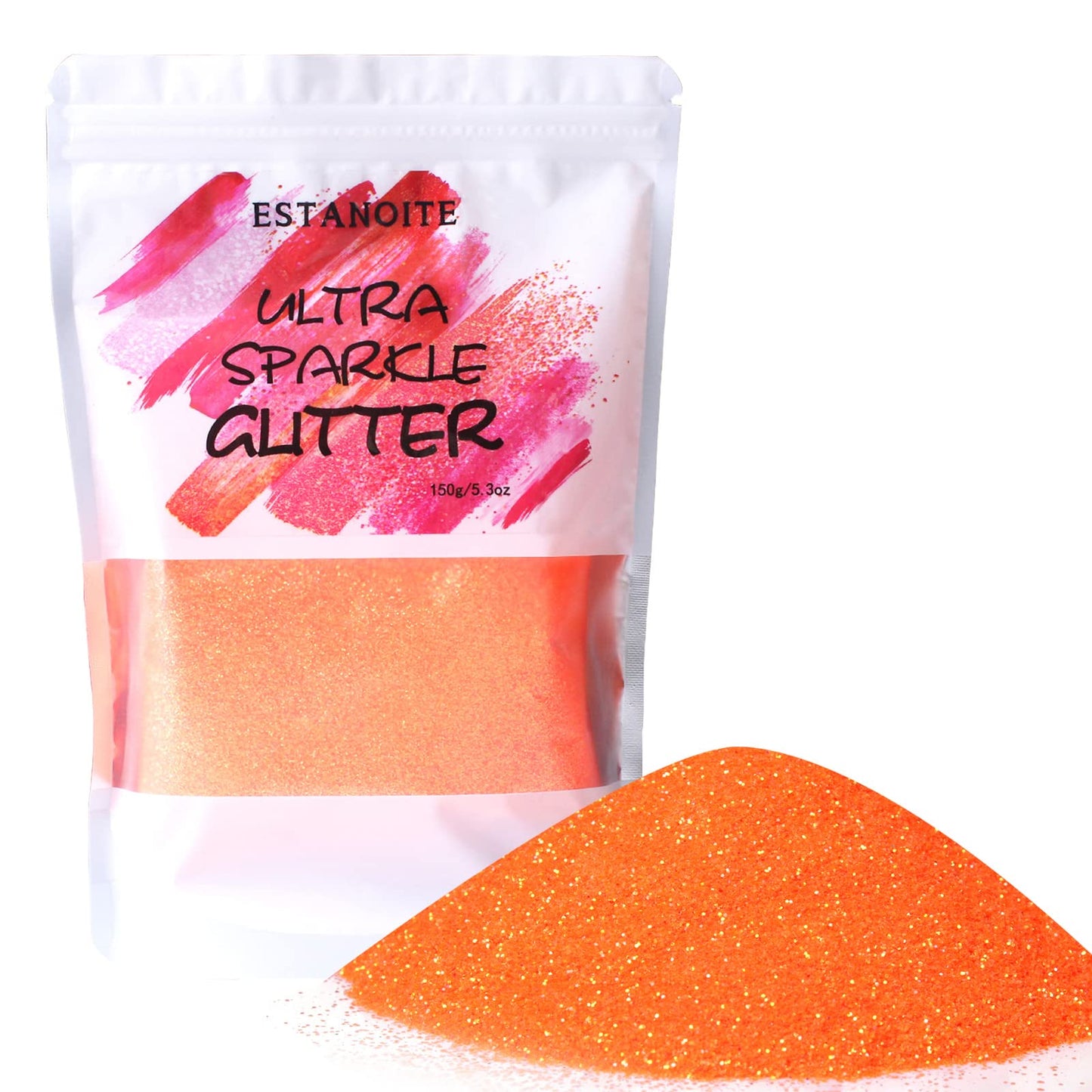 Iridescent Fine Glitter, 150G Rainbow Glitter Powder For Resin Tumblers, Slime And Craft Making, Nail Art, Festival Decor, Cosme