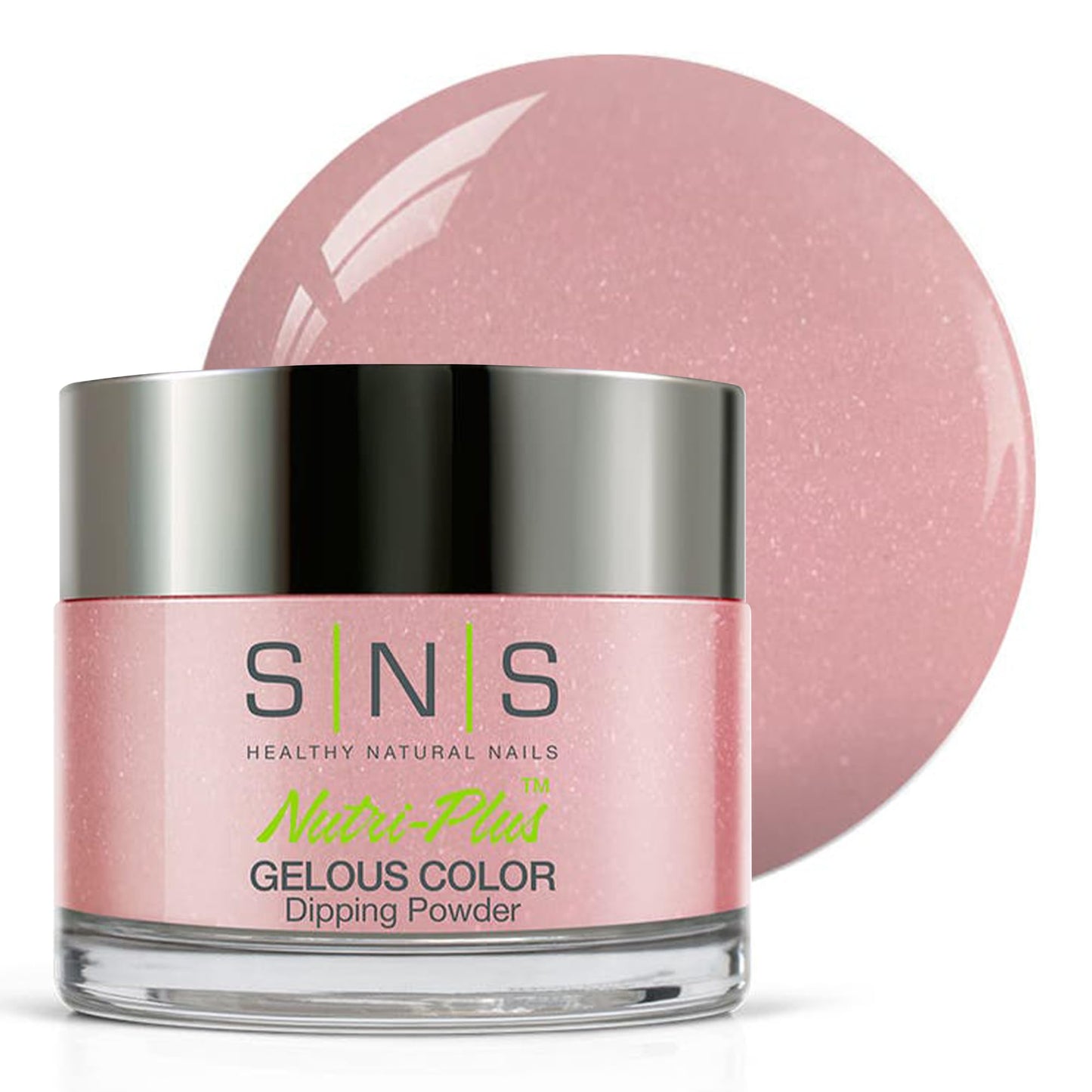 Sns Nail Dip Powder, Gelous Color Dipping Powder - French Kiss (Pink/Lavender, Cream) - Long-Lasting Dip Nail Color Lasts 14 Day
