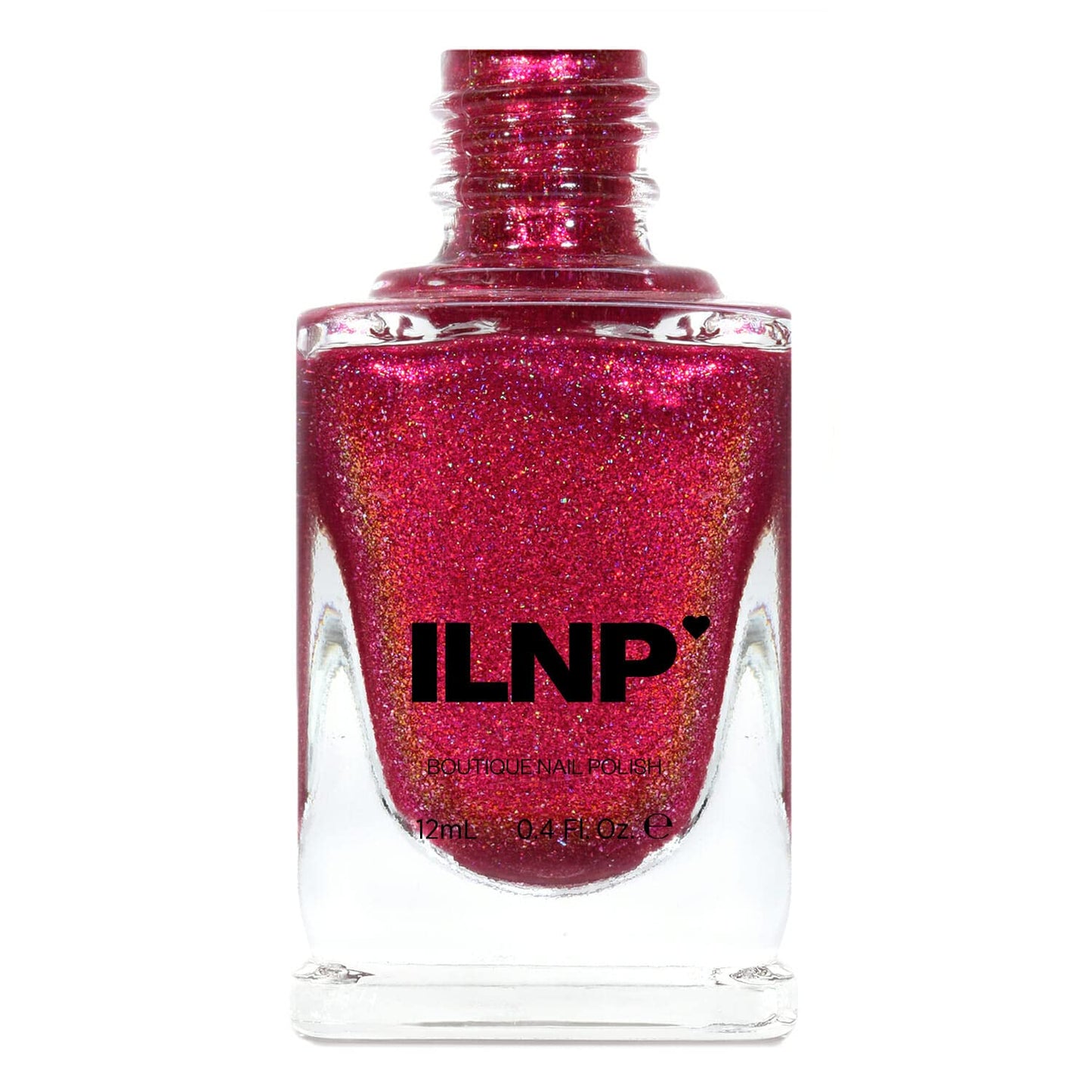 Ilnp Nexus - Rich Raspberry Holographic Nail Polish