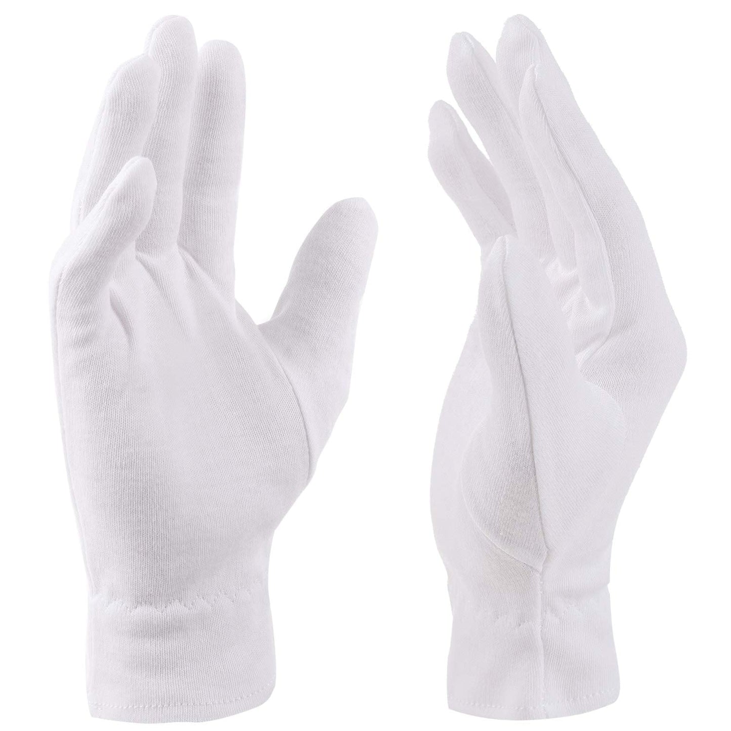 Moisturizing Gloves For Dry Hands Overnight, Selizo 3 Pairs 100 Percent White Cotton Gloves For Women Eczema, Hand Moisturizer S