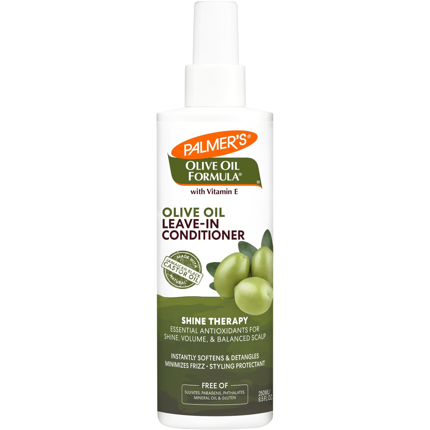 Palmer'S Olive Oil Formula Leave In Conditioner Spray, Shine Therapy, Instantly Detangle, Soften And Smooth Textured And Curly H