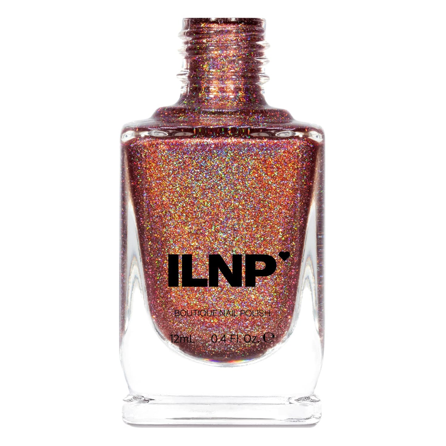 Ilnp Brownstone - Luminous Warm Brown Ultra Holo Nail Polish