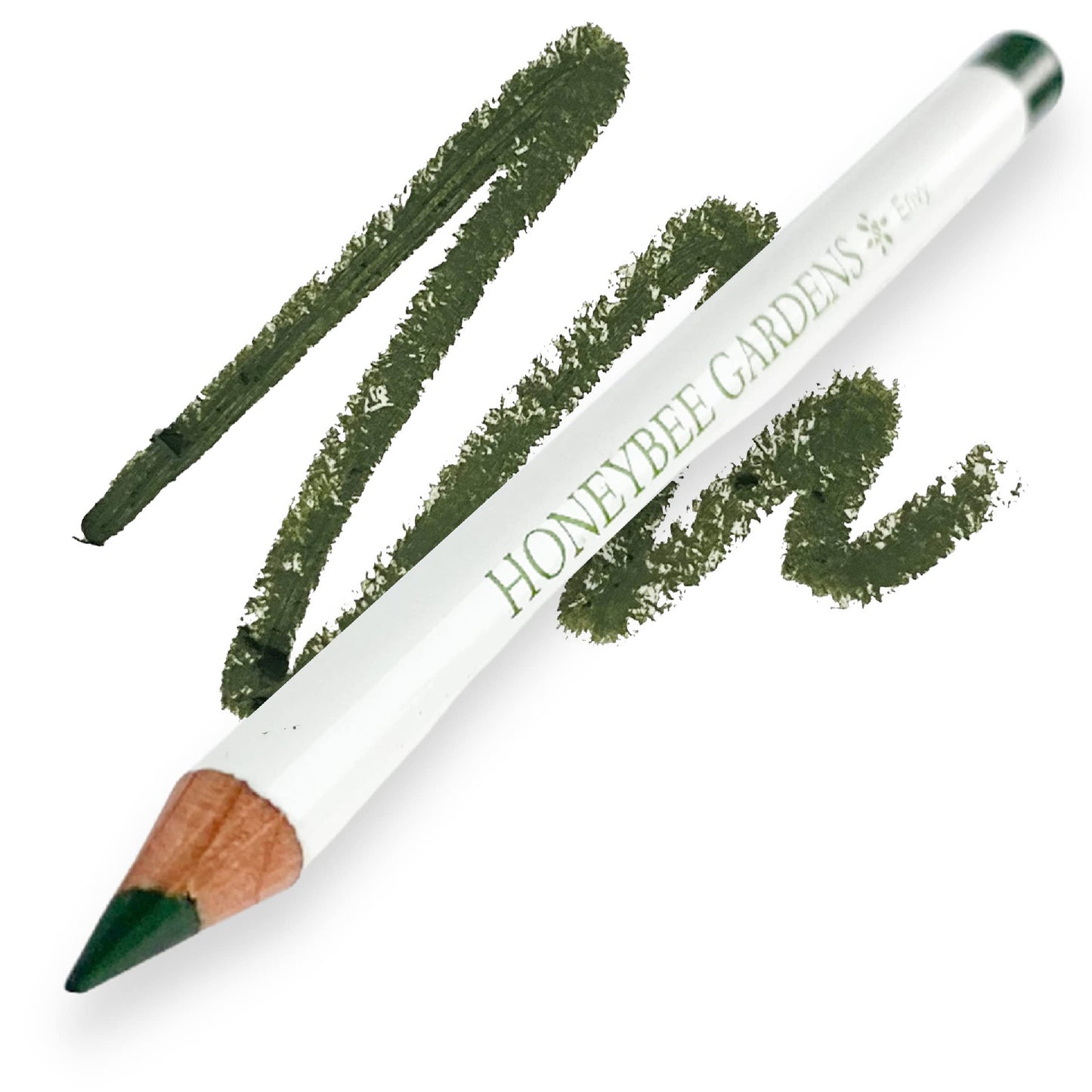 Honeybee Gardens Effortless Eye Liner Pencil In Envy, Rich Pigmentation, Smooth, Long-Wearing, Vegan, Gluten-Free