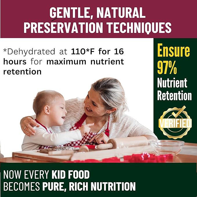 InviNutri Powder for Extreme PICKY Eaters ARFID ASD. Transform Any Food into Superfood with Organic Nutrition Boost, Invisibly Effortlessly Instantly! 40x Nutrient-Rich 30mg Sulforaphane 72 serv.