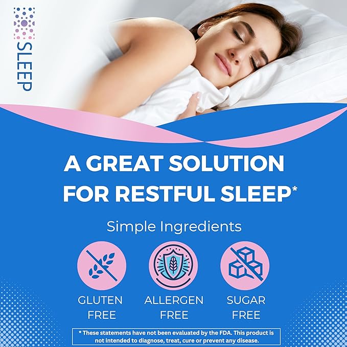 Sleep – Melatonin 5mg with L-Theanine Sleep Strips. Berry Flavor. Sugar Free, Gluten Free, Sleep Aid Supplement for Adults. Made in an FDA-Registered Facility in The USA. 30 pk