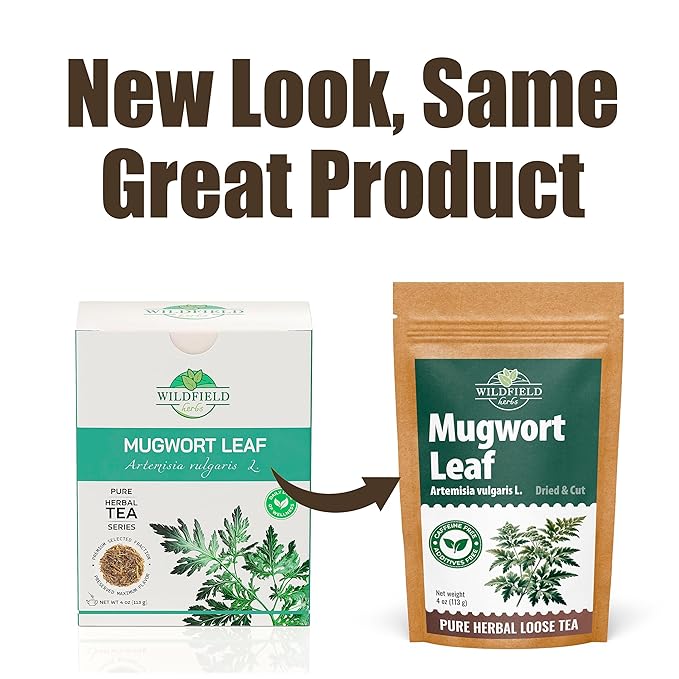 4 Oz. Dried Mugwort Tea Mugwort Herb Dried Tea (Artemisia Vulgaris L.) - 113g Artemisa