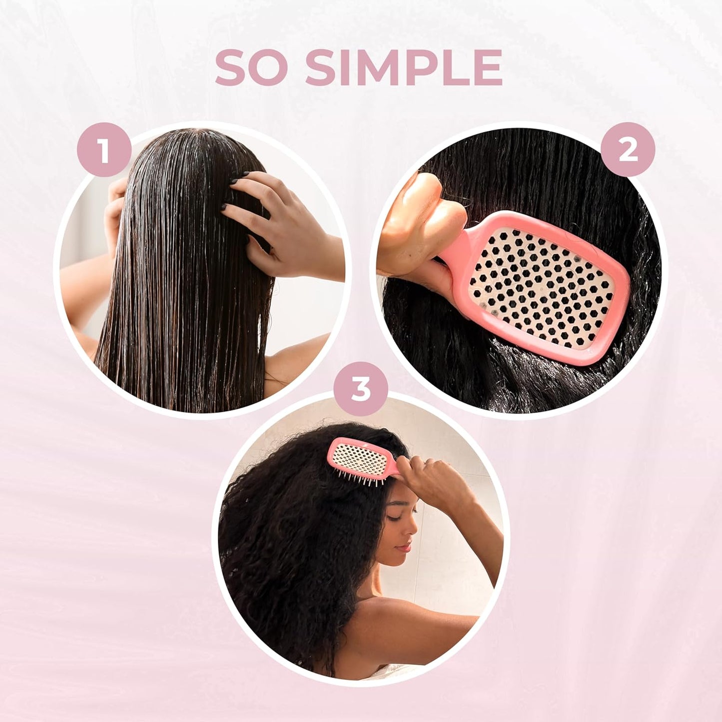 FHI Heat UNbrush Detangling Brush | Pain-Free Brushing for All Hair Types