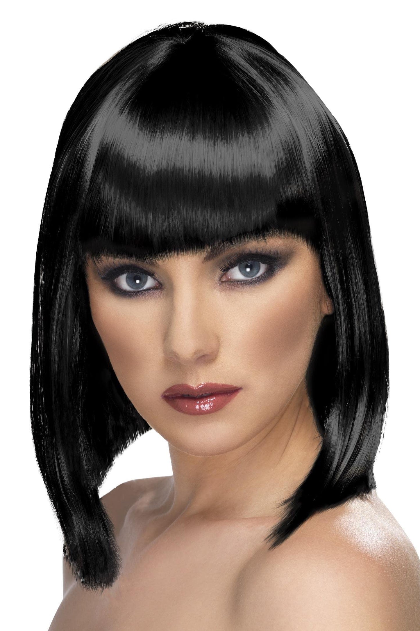 Smiffys Women'S Glam Wig, Black, One Size