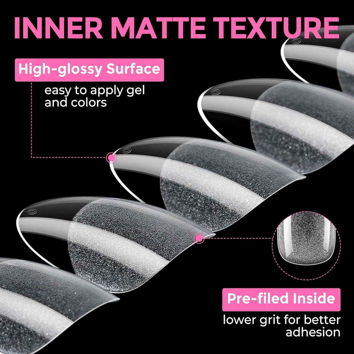 Extra Short Square Fake Nails | 216pcs Gel Tips | Full Cover Acrylic for DIY
