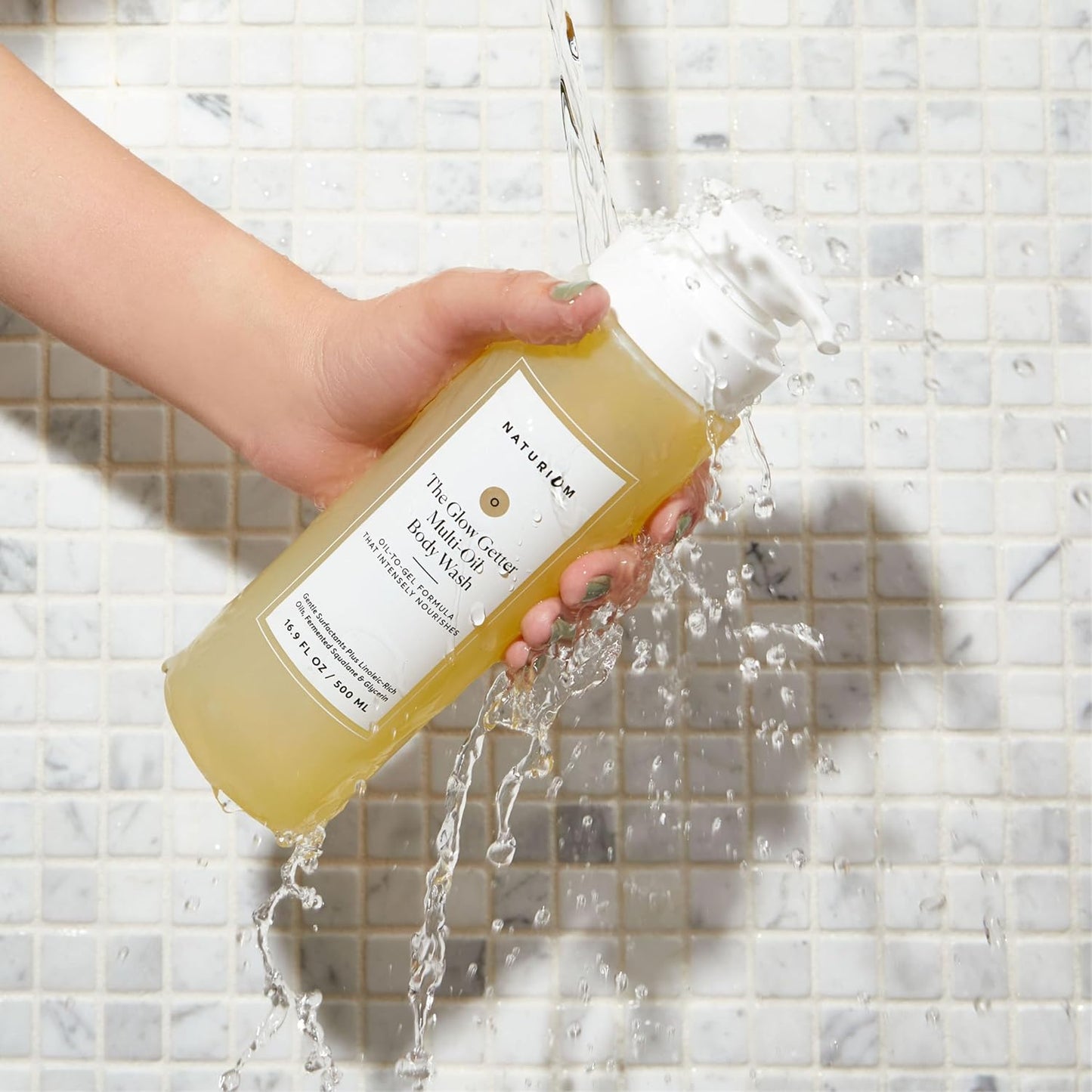 Naturium Calmer Ceramide Body Wash | Fragrance-Free & Moisturizing | 16.9 oz