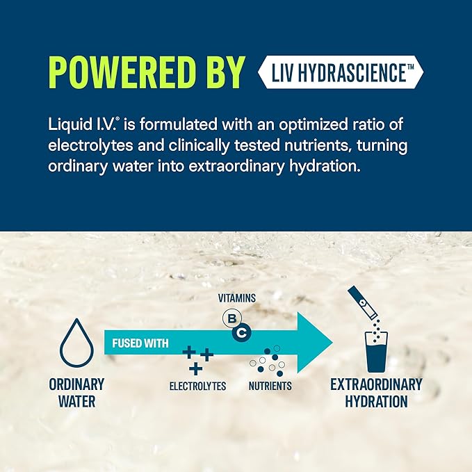 Liquid I.V.® Hydration Multiplier +Immune Support - Wild Berry Blend | Electrolyte Powder Drink Mix | 1 Pack (14 Servings)