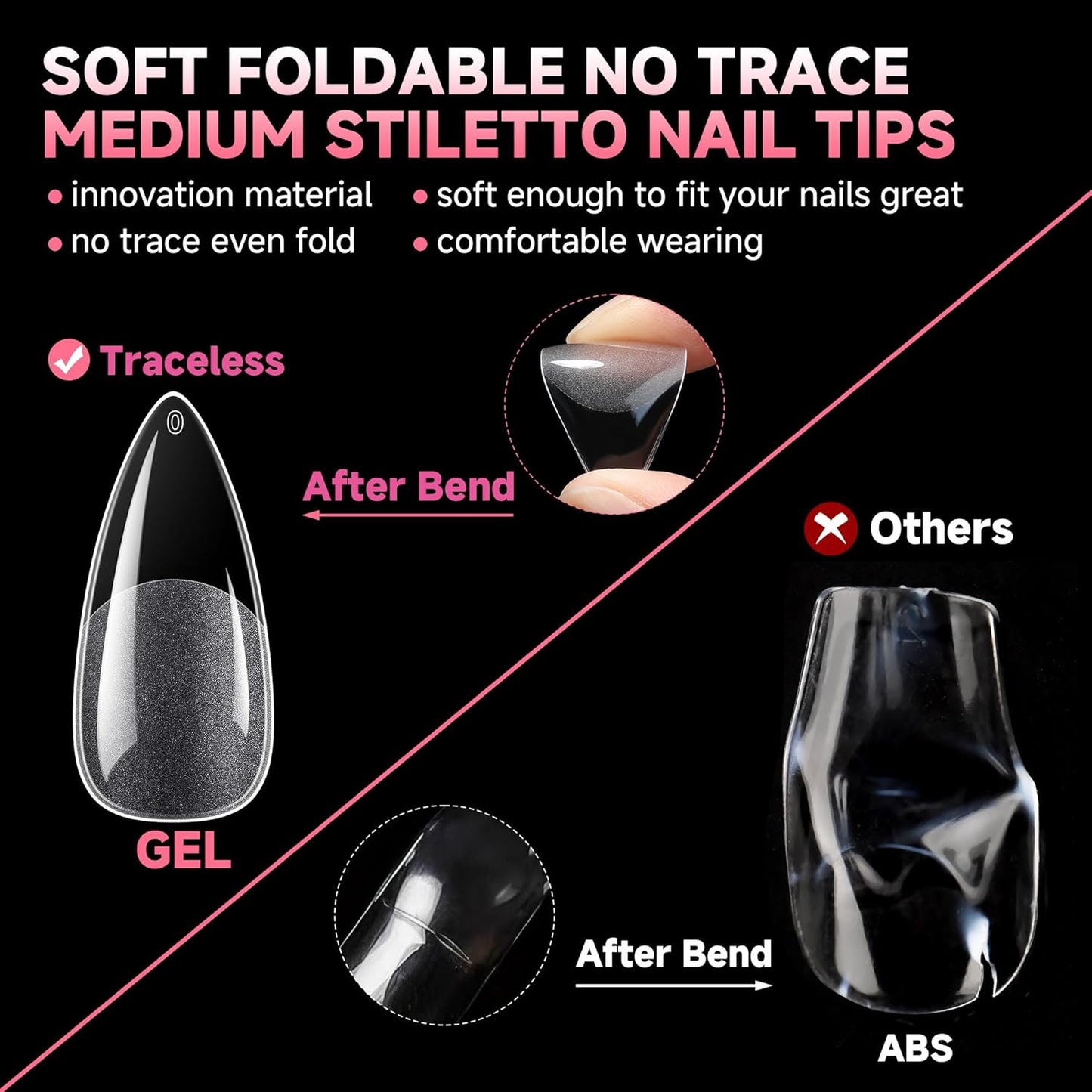 Solid Nail Glue Gel – 15ml Super Strong Adhesive for Acrylic & Press-On Nails