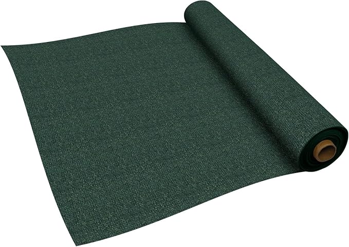 TANG Sun Shade Fabric Roll 8'x59' Shade Cloth for Garden Dark Green HDPE Mesh Shading Pergola Cover Replacement Canopy, 95% Blockage Sunshades for Outdoor Patio Backyard Plant