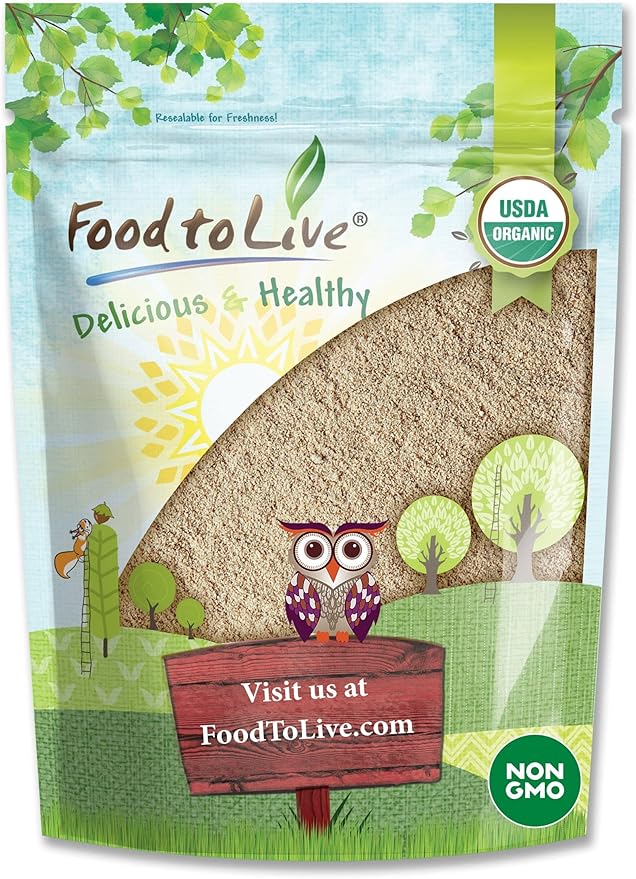Food to Live Organic Ashwagandha Root Powder, 1.5 Pounds - Non-GMO, Finely Ground Indian Ginseng, Pure, Raw, Vegan. Easy to Mix. Adaptogenic Herb.