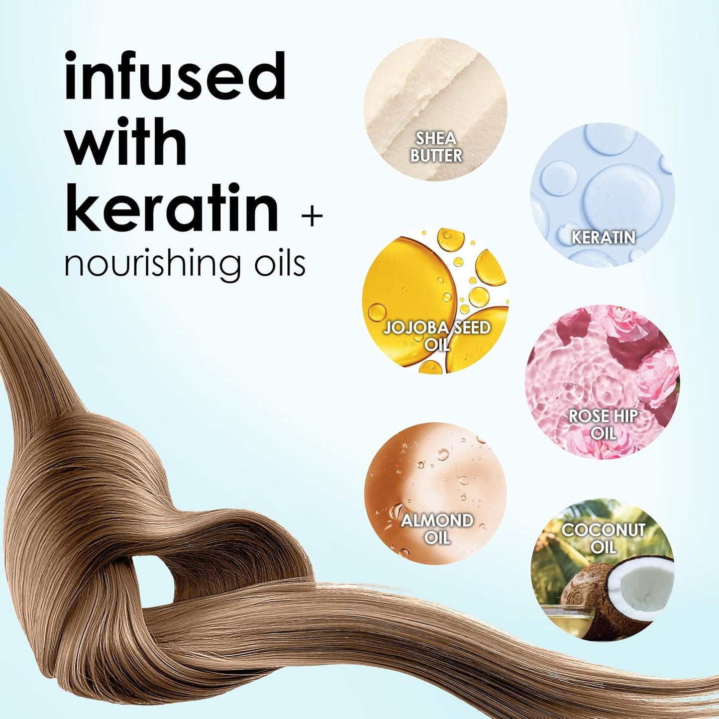 Keracolor 3-In-1 Color-Depositing Conditioner | Gently Cleanses & Conditions | 12 Fl Oz