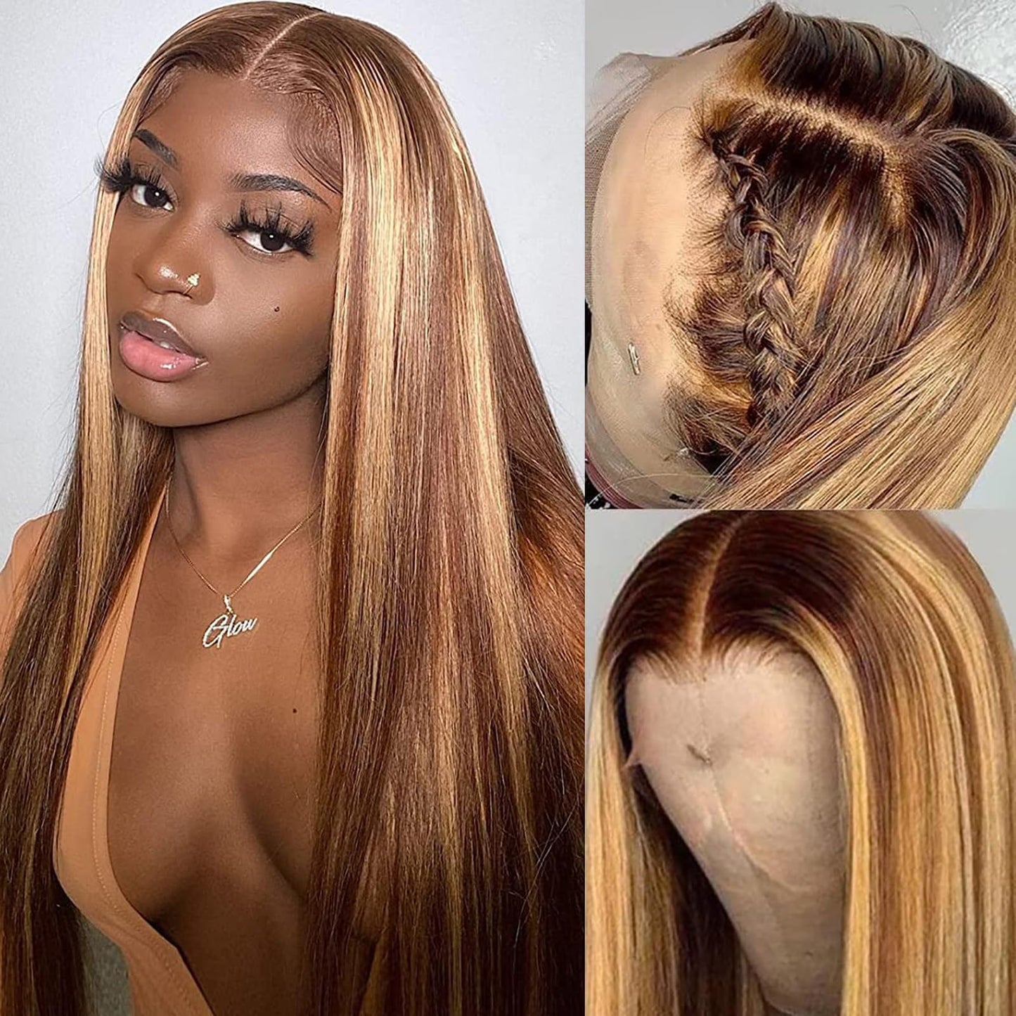 Queen Story Straight Lace Front Wigs Human Hair Wigs For Black Women Glueless Wigs Human Hair Pre Plucked Hairline With Baby Hai