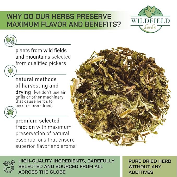 3.5 oz. Motherwort Tea Dried Motherwort Herb Tea (Leonuri Herba) - 100g Leonurus