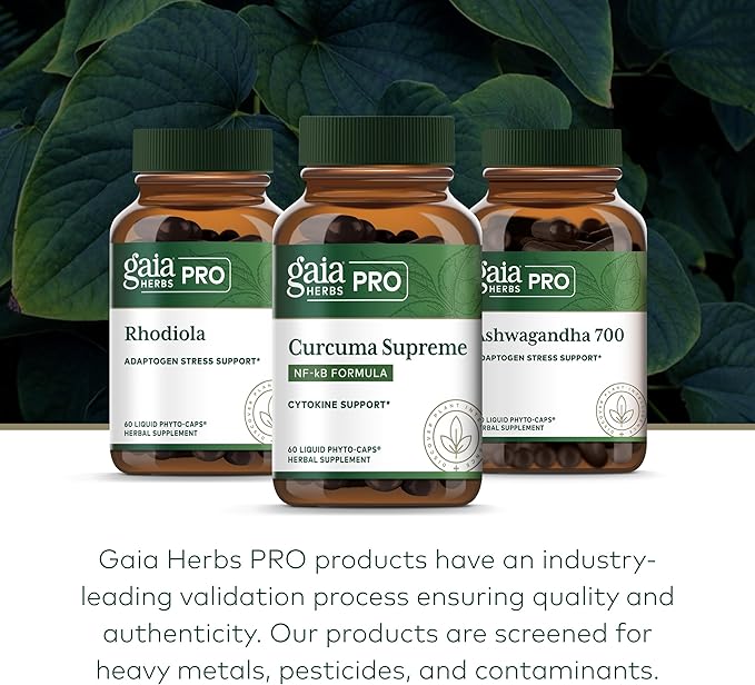 Gaia Herbs Pro Curcuma Supreme - Immune Health Support Supplement - Curcuma Supplement with Black Pepper Fruit Extract & Turmeric Root Extract - 60 Liquid Phyto-Caps (60 Servings)