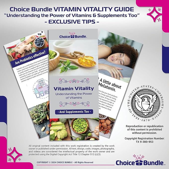 Spring Valley Iron Tablets Dietary Supplement Value Size 65 mg 200 CT 4 Pk Choice Bundle (800 Total) + Vitamin Vitality Guide & Pill Container (6 Items)!