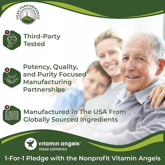 Peak Performance Grass Fed Bone Marrow - Whole Bone Extract Supplement 180 Capsules Superfood Pills Rich in Collagen, Vitamins, and Amino Acids. from Bone Matrix, Marrow, Cartilage. Ancestral Tablets