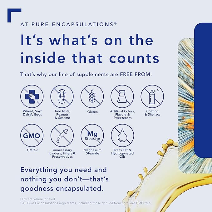 Pure Encapsulations PureMelt B12 Folate - Active B Vitamin with L-5-MTHF - Metabolism Support & Red Blood Cell Function* - Non-GMO & Vegan - 90 Lozenges